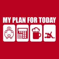 My Plan For Today Accounting Tax Season Numbers Ae Classic T-shirt | Artistshot