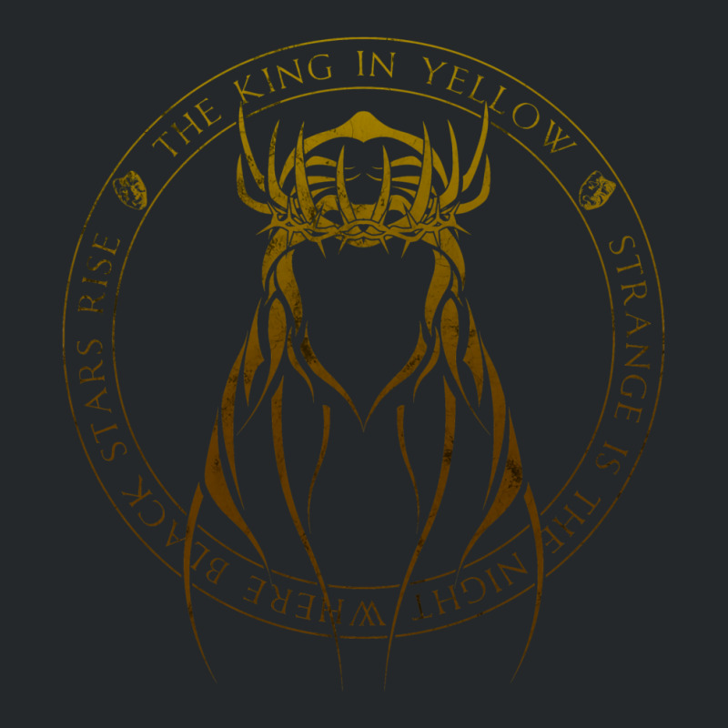 The King In Yellow Sigil (yellow Sign) Crewneck Sweatshirt by aguadoseagerk | Artistshot