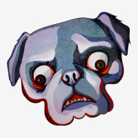 Pugzuzu   Horror Pug! Classic T-shirt | Artistshot