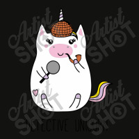 Detective Unicorn Scorecard Crop Tee | Artistshot