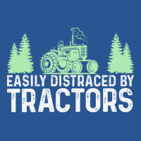 Easily Distracted By Tractors Tractor Farmer T-shirt | Artistshot