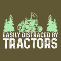 Easily Distracted By Tractors Tractor Farmer Vintage Short | Artistshot