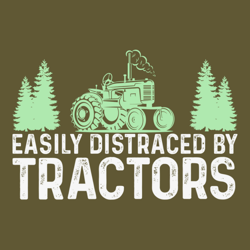 Easily Distracted By Tractors Tractor Farmer Vintage Short by lodenbuduanf | Artistshot