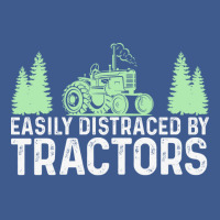 Easily Distracted By Tractors Tractor Farmer Champion Hoodie | Artistshot