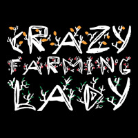 Crazy Farming Lady Cool V-neck Tee | Artistshot