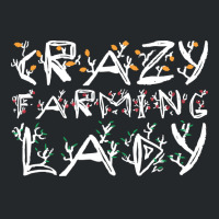 Crazy Farming Lady Cool Crewneck Sweatshirt | Artistshot