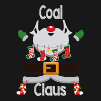 Coal Claus Santa Christmas Costume Pajama Nostalgi Flannel Shirt | Artistshot