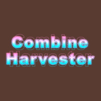 Combine Harvester 80s Adjustable Cap | Artistshot