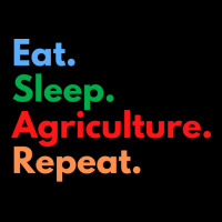 Eat Sleep Agriculture Repeat Red Fleece Short | Artistshot