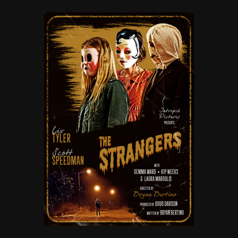 The Strangers Vintage Movie Poster Graphic T-shirt by sporewashory | Artistshot