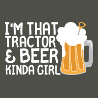 Tractor Beer Kinda Girl Farmer Summer Fleece Short | Artistshot