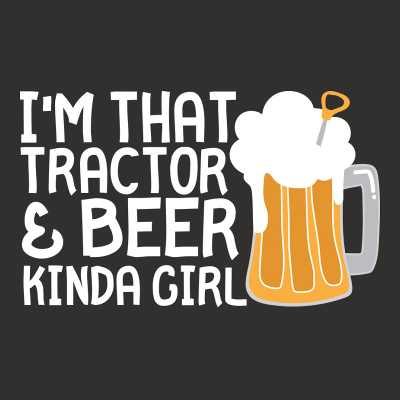 Tractor Beer Kinda Girl Farmer Summer Champion Hoodie | Artistshot