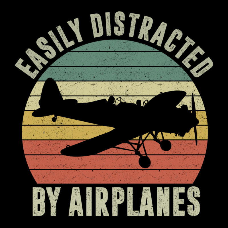 Easily Distracted By Airplanes Humor Unisex Jogger | Artistshot