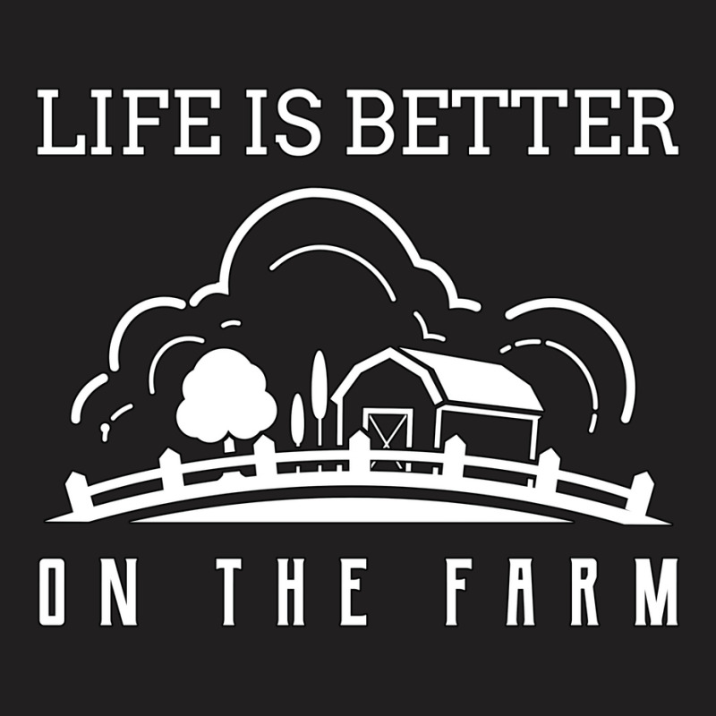 Life Is Better On The Farm Farmer Stars T-shirt | Artistshot