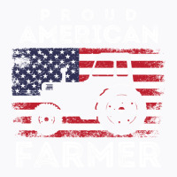 Proud American Farmer Agriculture Farming Humor T-shirt | Artistshot