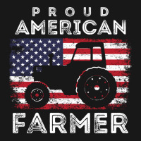 Proud American Farmer Agriculture Farming Humor Flannel Shirt | Artistshot