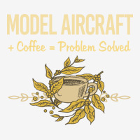 Problem Solved Coffee Model Aircraft Yellow Adjustable Cap | Artistshot