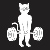 Cat Deadlift Hoodie   Powerlifting Kitty Sweater, T-shirt | Artistshot