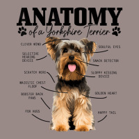 Anatomy Of A Yorkshire Terrier Funny Cute Dog York Vintage T-shirt | Artistshot