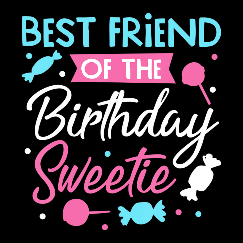 Best Friend Of The Birthday Sweetie Candy Bday Par Men's 3/4 Sleeve Pajama Set | Artistshot