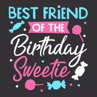 Best Friend Of The Birthday Sweetie Candy Bday Par Vintage Hoodie And Short Set | Artistshot