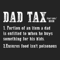 Dad Tax Definition Portion Of An Item A Dad Is Ent 3/4 Sleeve Shirt | Artistshot