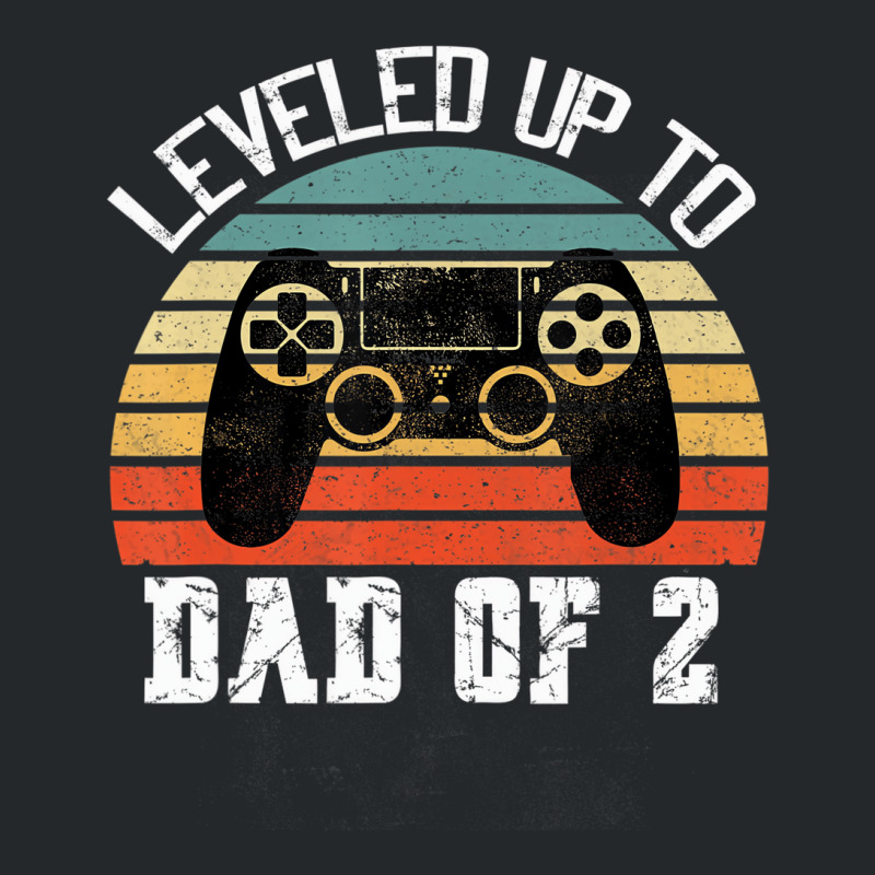 Daddy Again Leveled Up To Dad Of 2 Dad T Shirt Crewneck Sweatshirt by holubarpro | Artistshot