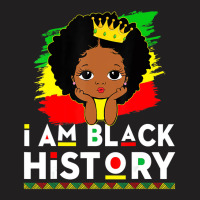 Black History Month Girl I Am Black History Cute A T-shirt | Artistshot