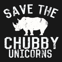 Funny Save The Chubby Unicorns Fat Rhino Hoodie Flannel Shirt | Artistshot