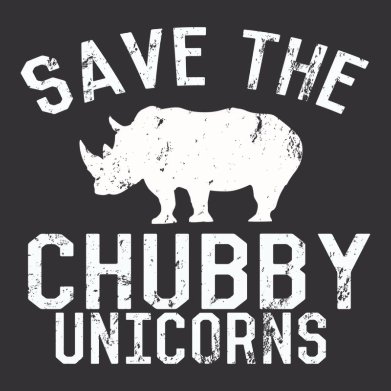 Funny Save The Chubby Unicorns Fat Rhino Hoodie Vintage Short by onofre | Artistshot