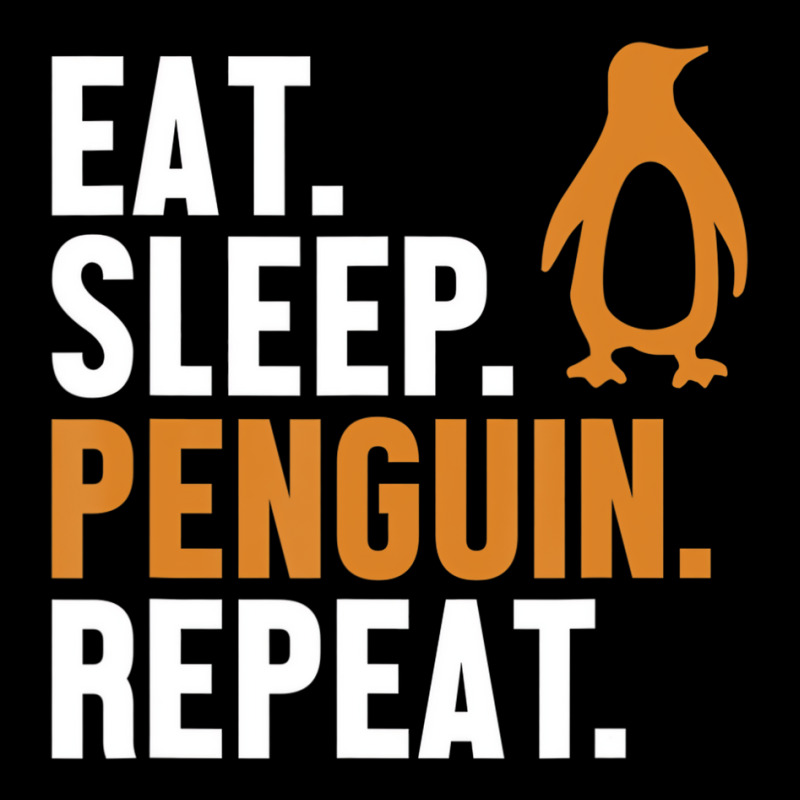 Eat Sleep Penguin Repeat Emperor Sea Bird King Pen Adjustable Cap by daysicrai | Artistshot