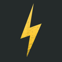 Minimalistic Design With Lightning Bolt Grunge T S Women's Triblend Scoop T-shirt | Artistshot