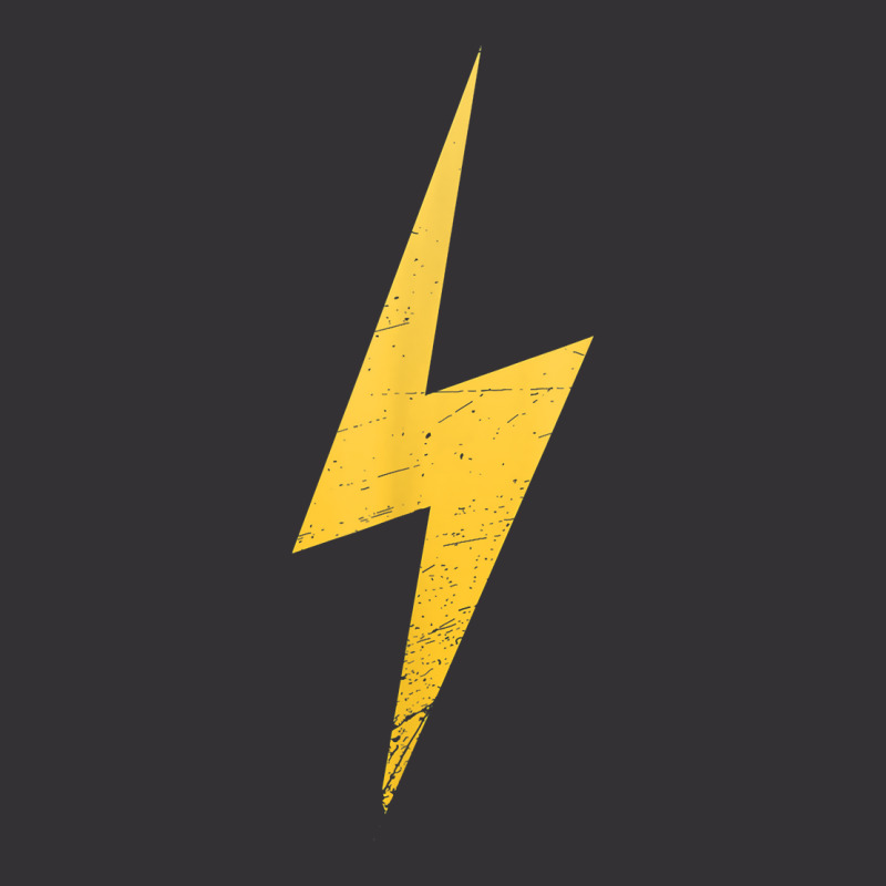 Minimalistic Design With Lightning Bolt Grunge T S Vintage Hoodie by modes | Artistshot