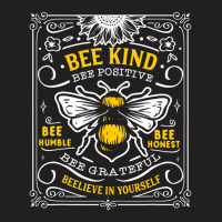 Bumblebee Bee Kind Bee Humble Save The Bees T Shir T-shirt | Artistshot