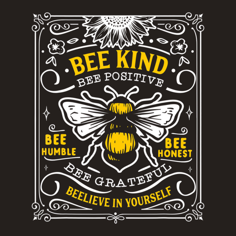 Bumblebee Bee Kind Bee Humble Save The Bees T Shir Tank Top | Artistshot