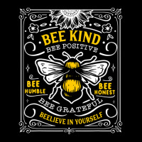 Bumblebee Bee Kind Bee Humble Save The Bees T Shir Cropped Hoodie | Artistshot