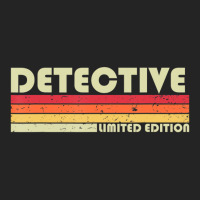 Detective Funny Job Title Profession Birthday Work 3/4 Sleeve Shirt | Artistshot