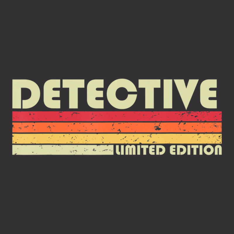 Detective Funny Job Title Profession Birthday Work Vintage Hoodie And Short Set by darinstan | Artistshot