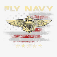 Fly Navy Shirt Classic Naval Officer Pilot Wings T Ladies Fitted T-shirt | Artistshot