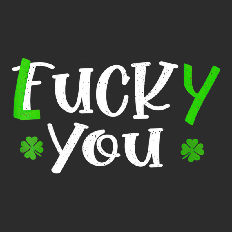 Funny Leprechaun Shamrock Fuck Lucky You St Patric Exclusive T-shirt | Artistshot