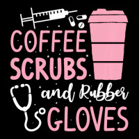 Coffee Scrubs And Rubber Gloves Medical Nurse Doct Fleece Short | Artistshot