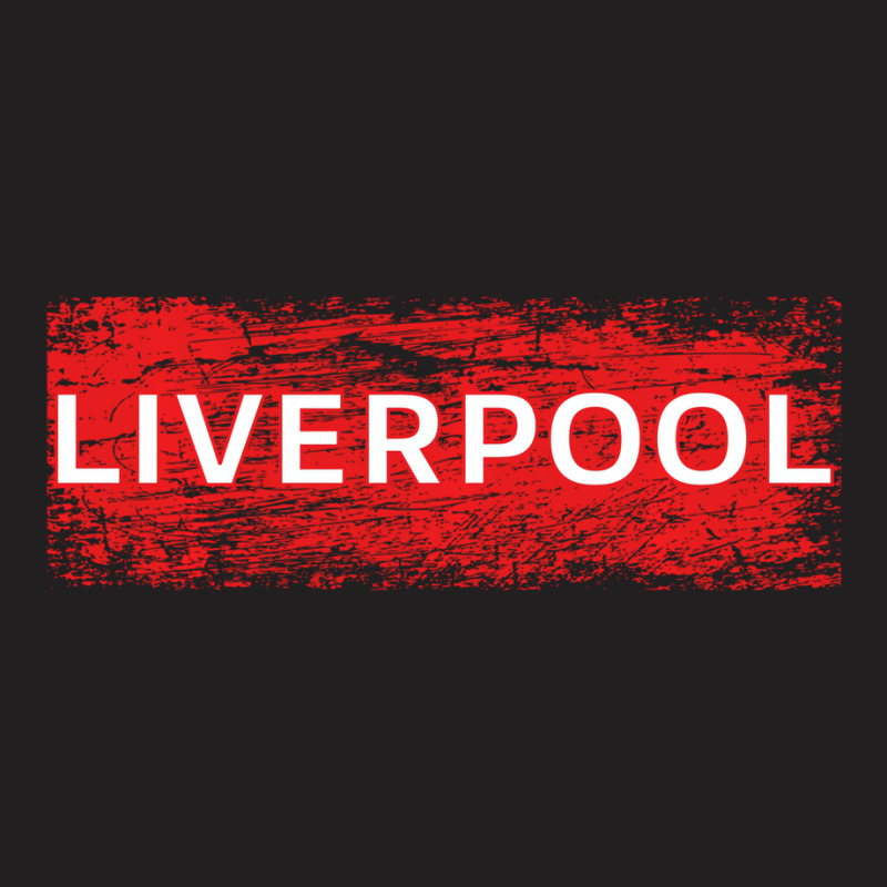 Cool Retro Grunge Vintage Look Liverpool Shirt Gif T-shirt | Artistshot