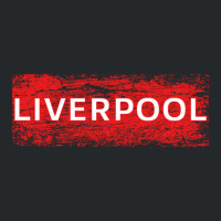 Cool Retro Grunge Vintage Look Liverpool Shirt Gif Crewneck Sweatshirt | Artistshot