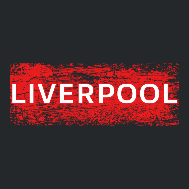 Cool Retro Grunge Vintage Look Liverpool Shirt Gif Crewneck Sweatshirt | Artistshot