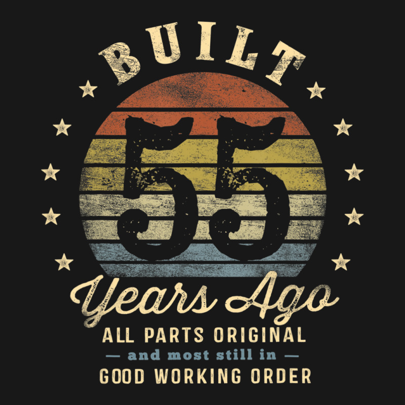 Built 55 Years Ago   All Parts Original Funny 55th Flannel Shirt | Artistshot