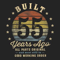 Built 55 Years Ago   All Parts Original Funny 55th 3/4 Sleeve Shirt | Artistshot