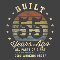 Built 55 Years Ago   All Parts Original Funny 55th Vintage T-shirt | Artistshot