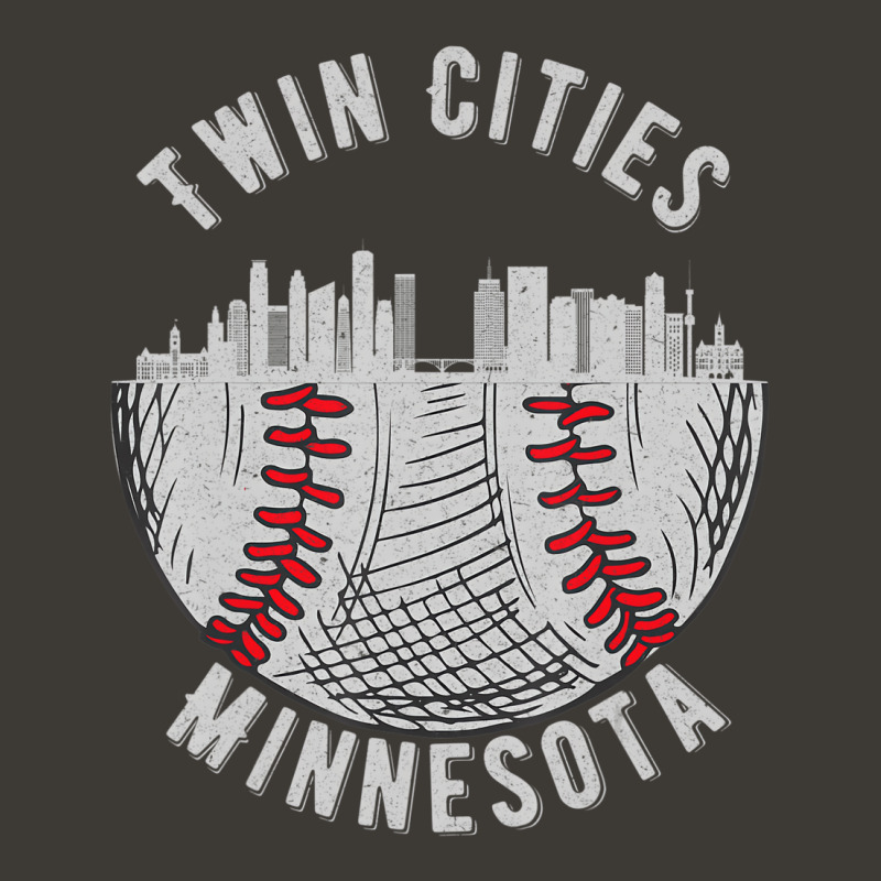 Cool Twin Cities Minnesota Mn Baseball Skyline St. Bucket Hat | Artistshot