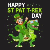 Happy St Pat Trex Day Dino St Patricks Day Kids To T-shirt | Artistshot