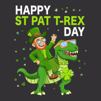 Happy St Pat Trex Day Dino St Patricks Day Kids To Vintage Short | Artistshot